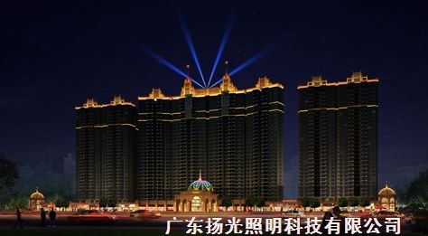 中山世紀豪庭夜景工程設(shè)計